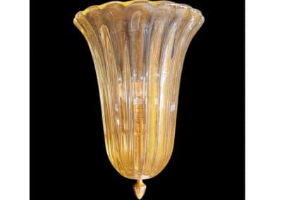 Appliques murales en verre de Murano