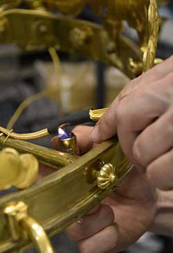 restauration lustre ancien